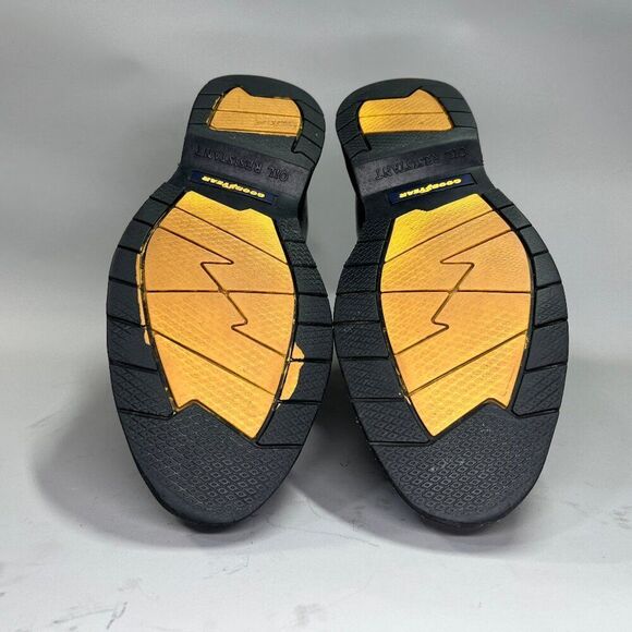 Justin Double Comfort Boots Men's Size 10EEE Briar Pitstop Leather Lace Up USA - Picture 11 of 13